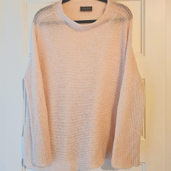 Wooden Ships Pink Lightweight Women's Sweater sz small/medium - Picture 2 of 6